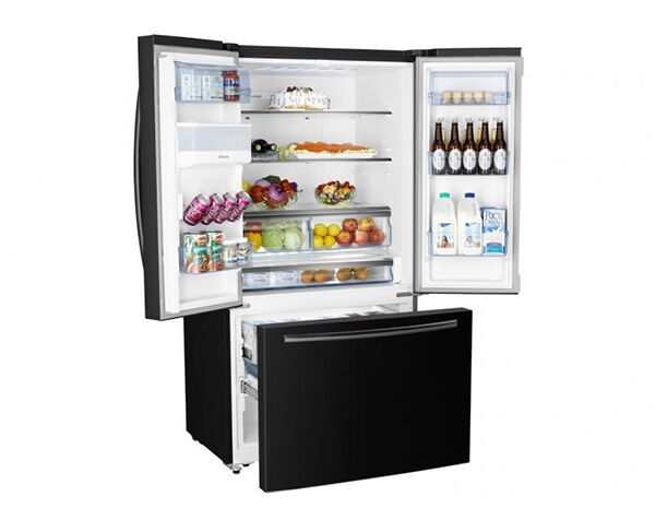 630L Hisense French Door Black Refrigerator